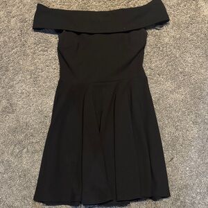 B Darlin Strapless Black Dress